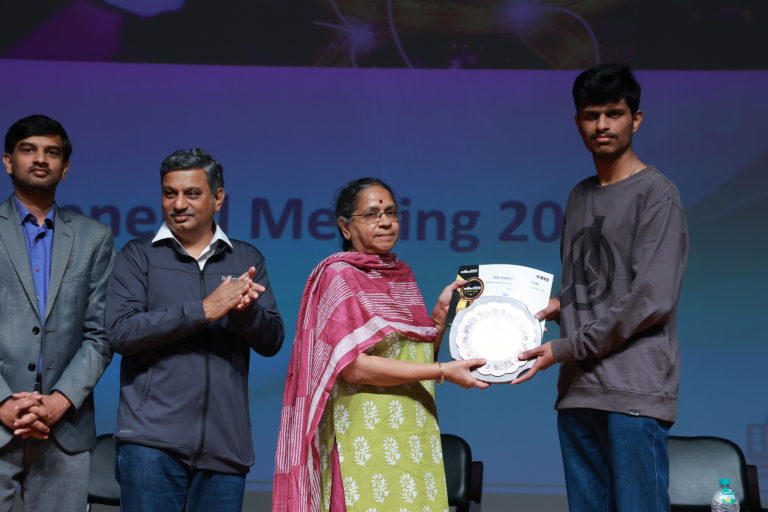 IEEE Bangalore Section Award Ceremony 2022 – Outstanding Student Volunteer Award to Srinidhi S, NHCE