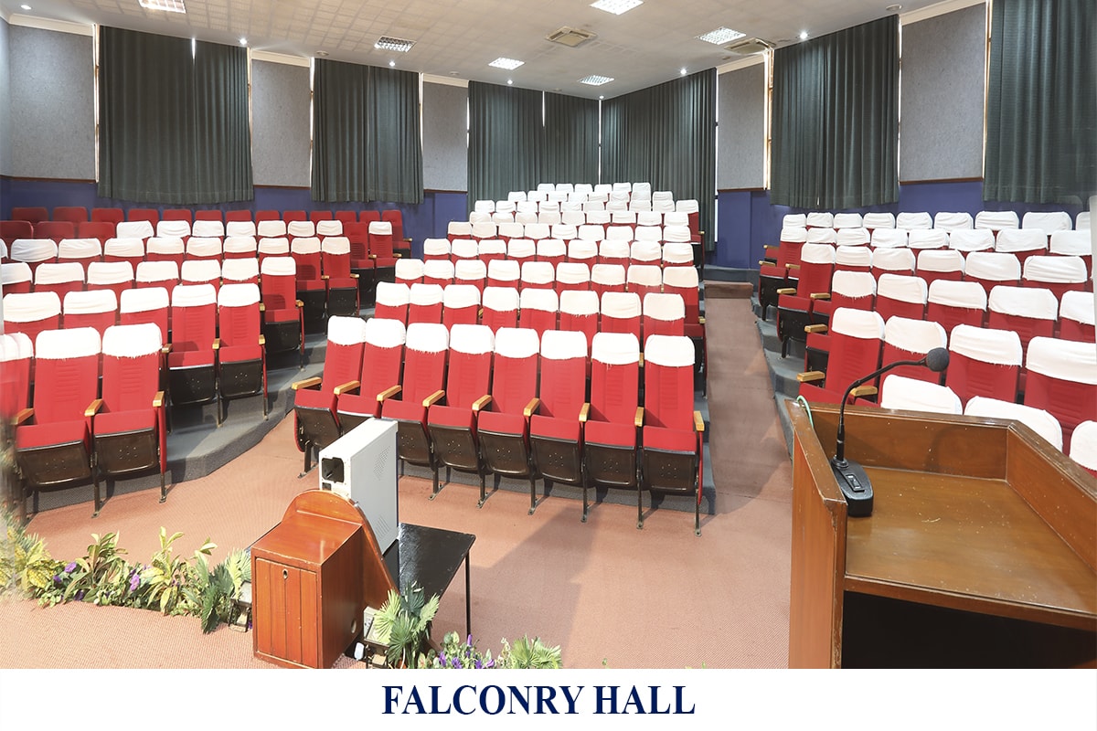 Falconry hall- Infrastructure- New Horizon College of Engineering