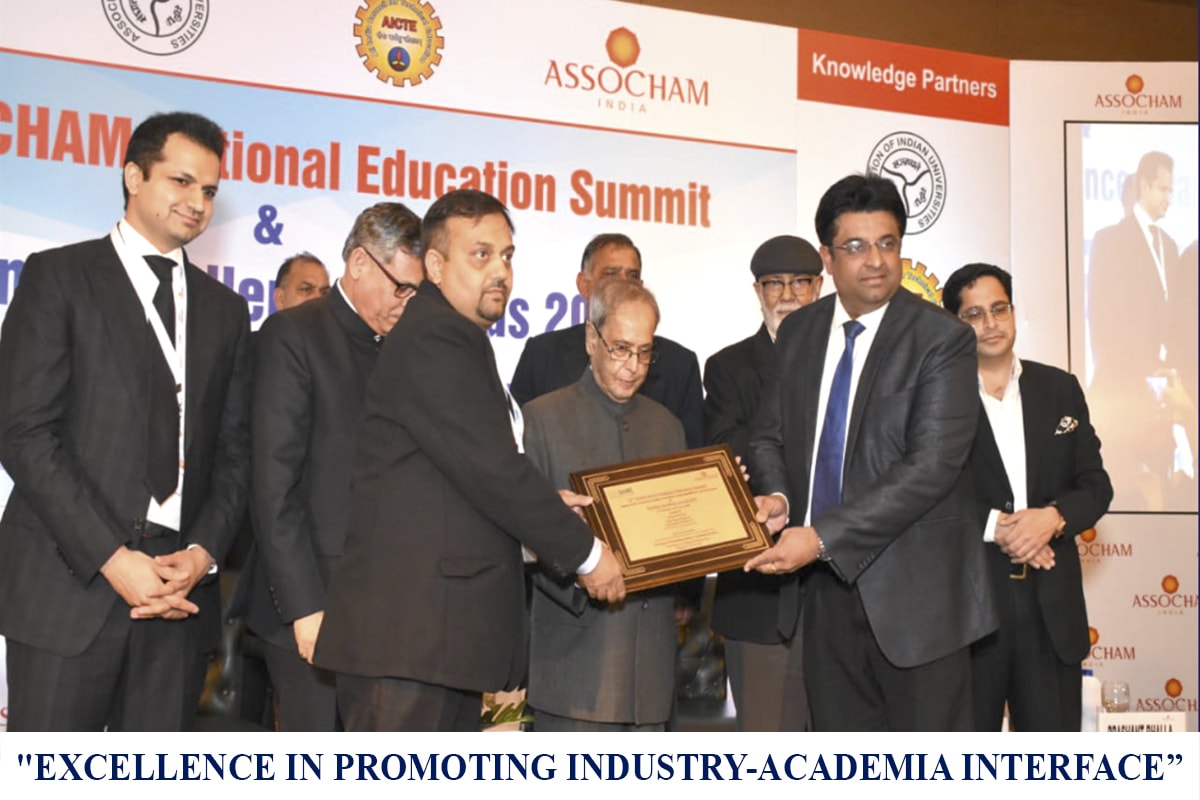 Excellence in Promoting Industry Academic Interface- awards- New Horizon College of Engineering