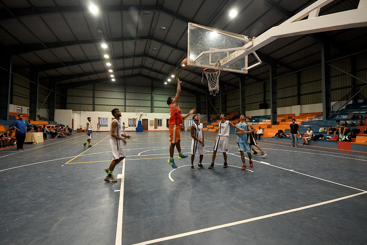indoor basketball court- Infrastructure- New Horizon College of Engineering