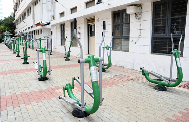 Outdoor Gym- Sports- Best Sports Colleges in India