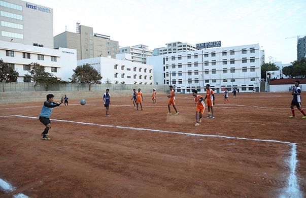 Foot Ball court- Sports- Best Sports Colleges in India