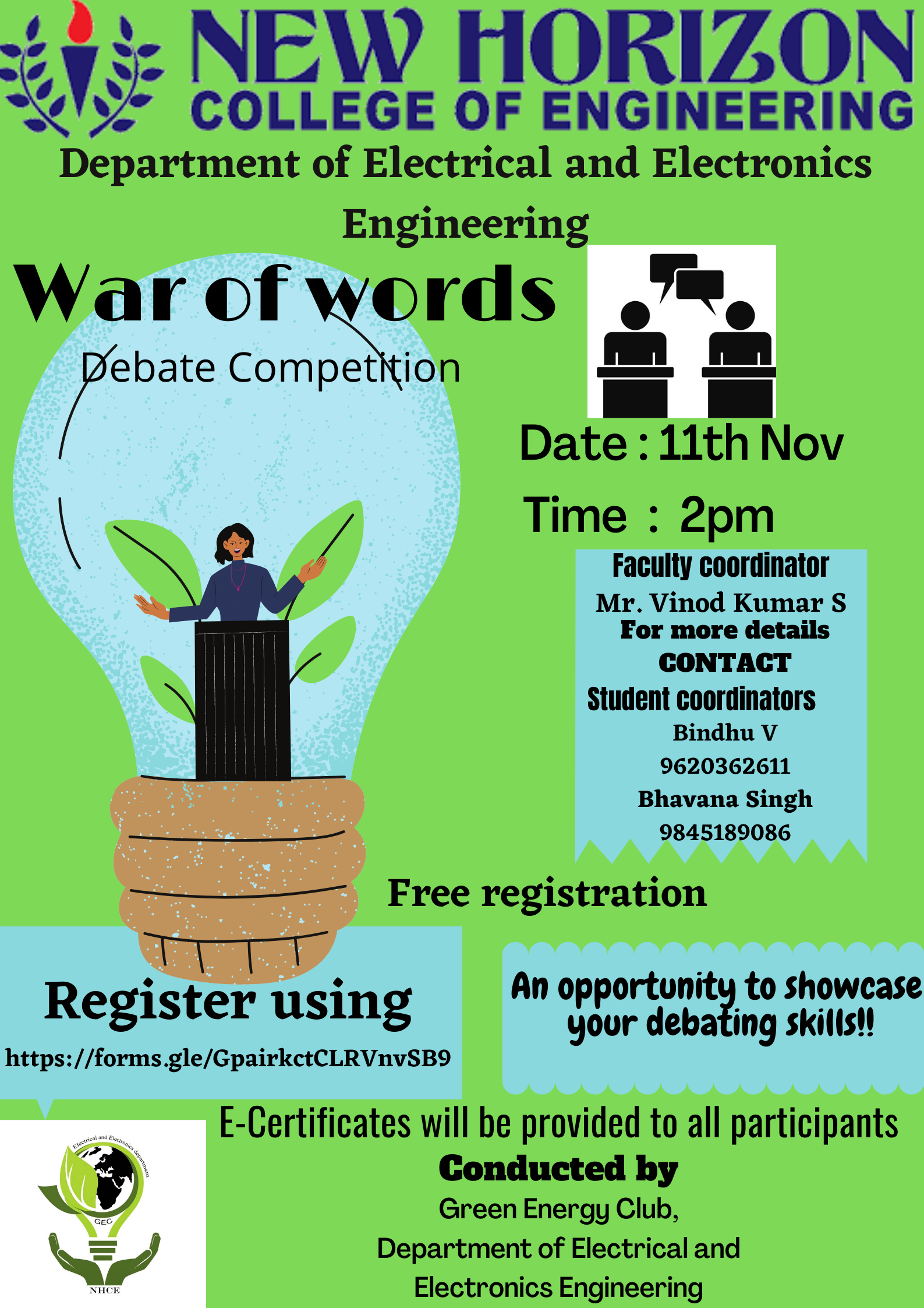 debate competition banner