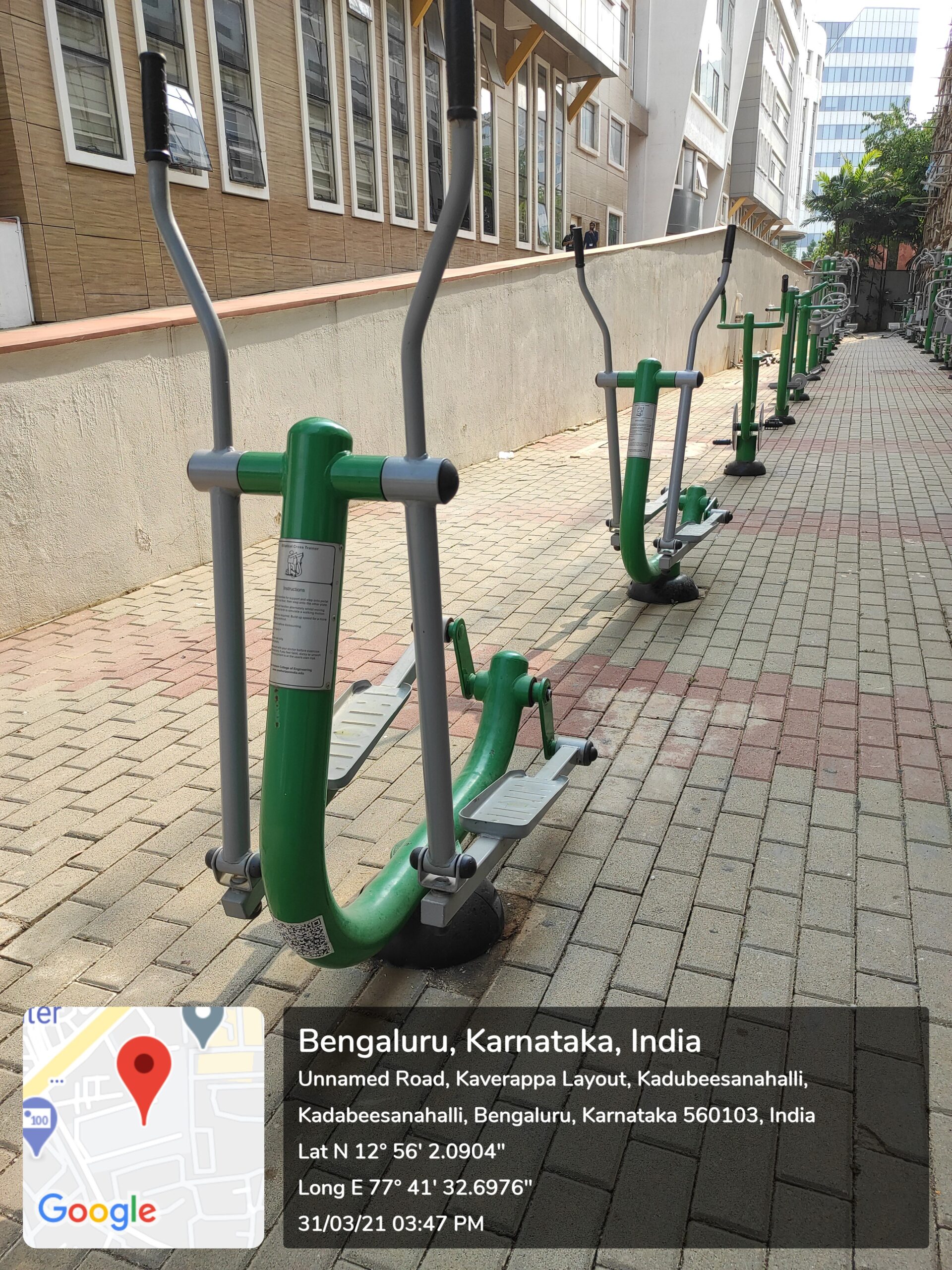 Outdoor Gym- Infrastructure- Top 10 Engineering Colleges in India