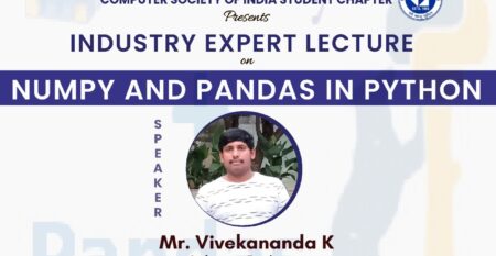 Expert Lecture on Numpy and Pandas in Python
