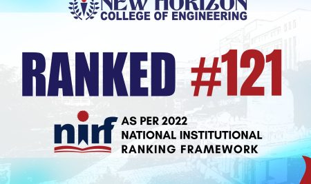 New Horizon College of Engineering has been Ranked 121 amongst the Top Engineering Colleges across India