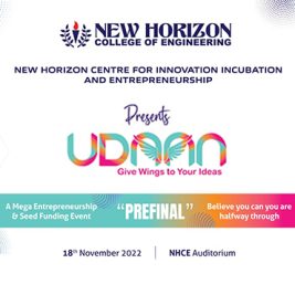 “Udaan” Pre-Finals 2022 Give wings to your Ideas