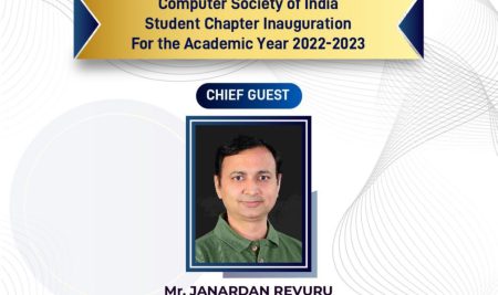 CSI Student Chapter Inauguration for the Academic Year 2022-23