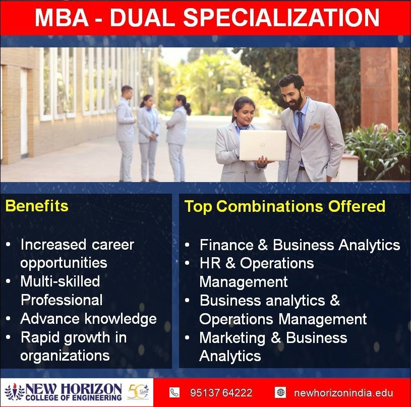 Dual Specialization MBA – Advantages and Trending Combinations