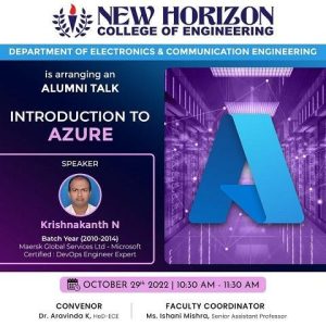 alumni talk on azure