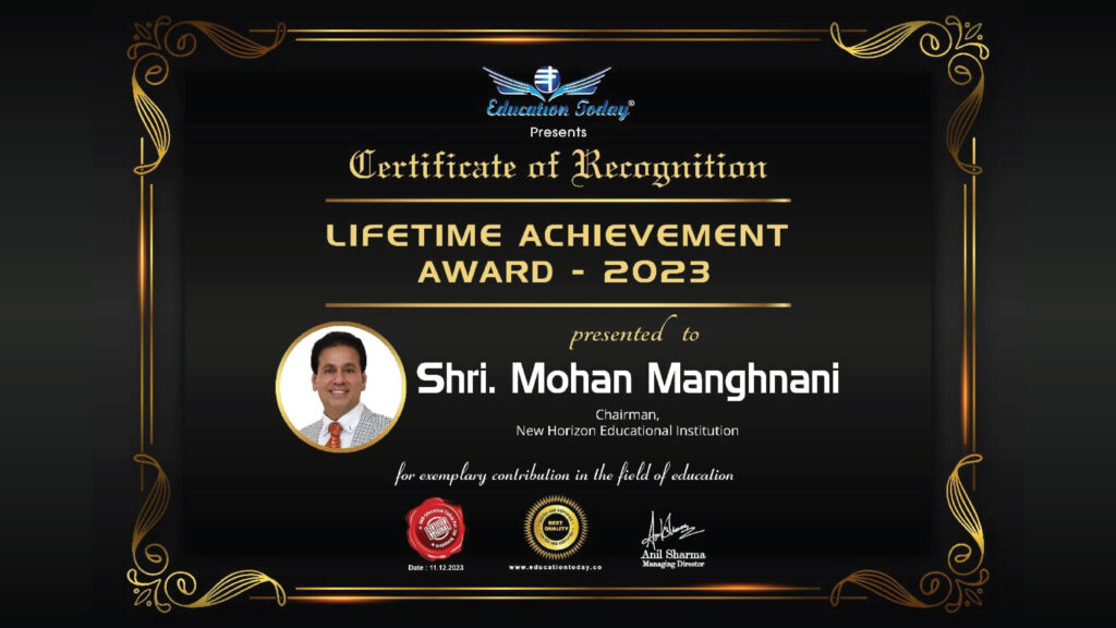 Lifetime achievement award