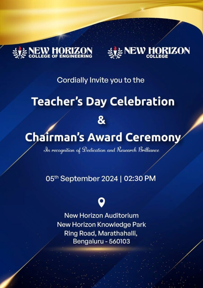 Teacher’s Day & Chairman’s Award ceremony