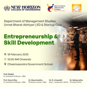 Entrepreneurship and Skill Development