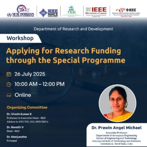 Applying for Research Funding through the Special Programme