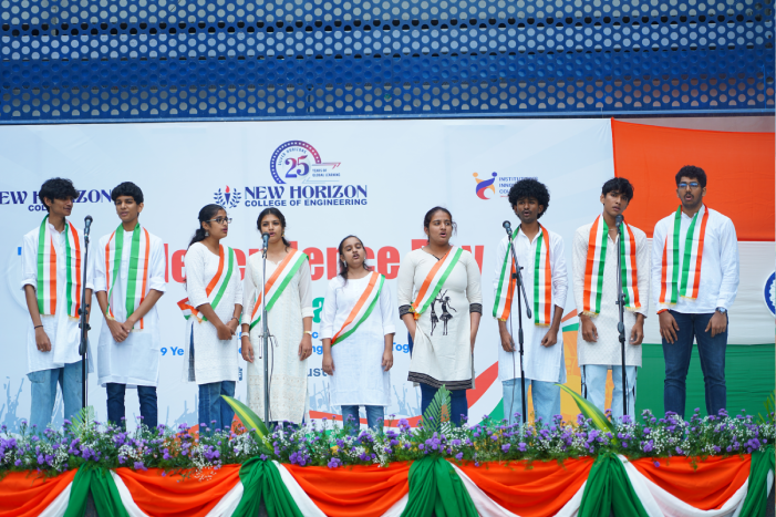 79th Independence day celebation event IN NHCE Campus