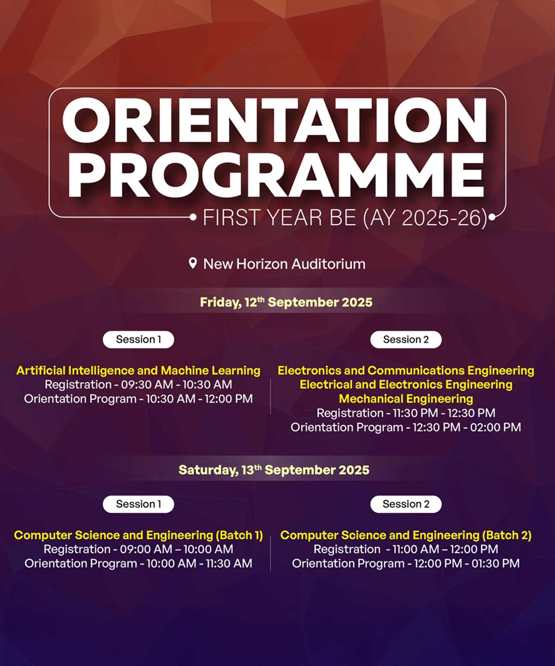 orientation