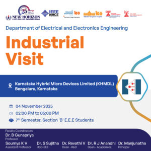 industrial visit EEE NHCE