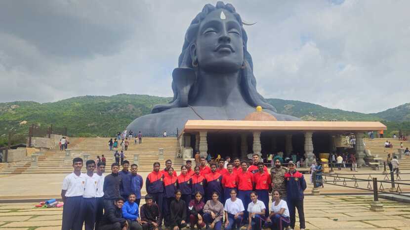 Cadets at Isha Foundation