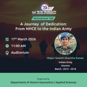 A Journey of Dedication: From NHCE to the Indian Army