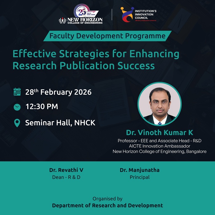 FDP on Effective Strategies for Enhancing Research Publication Success