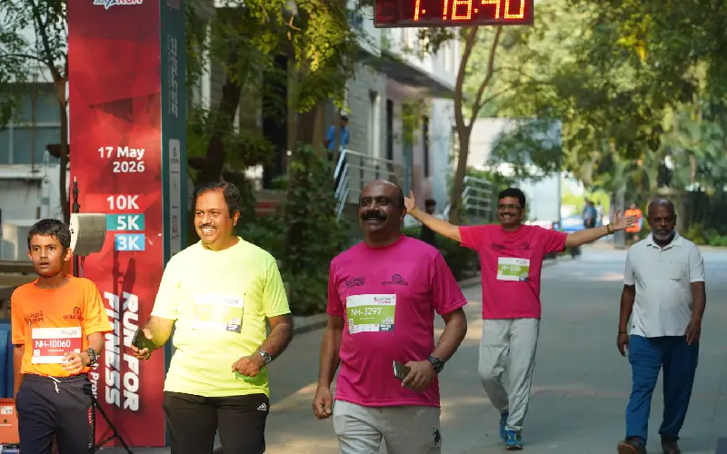 Management Team does fun run